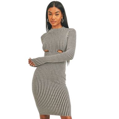 tencel denim midi dress Denim Tencel Flowy Midi Dress In Medium Wash, S