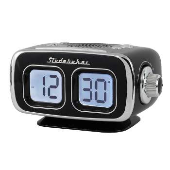 Studebaker Retro Digital Bluetooth AM/FM Clock Radio