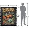 Dungeons And Dragons Beholder Strike Blanket 50"x60" Woven Tapestry - 2 of 4