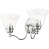 Livex Lighting Moreland 2 - Light Vanity in  Polished Chrome - 2 of 4