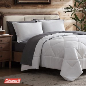 Coleman® 7 Piece Reversible Comforter & Sheet Set, All Season Bedding Set - 1 of 4