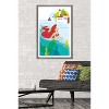 Trends International Disney The Little Mermaid - Ariel with Castle Framed Wall Poster Prints - 2 of 4