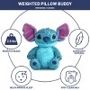 Jay Franco Disney Lilo and Stitch Fuzzy Weighted Pillow Buddy - 2 of 4