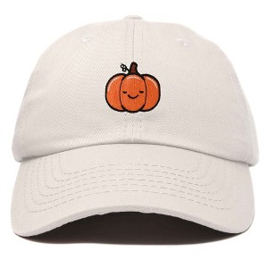 Dalix Baby Pumpkin Embroidered Cotton Baseball Cap Adjustable Dad Hat Womens - 1 of 4