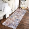 Washable Area Rug Modern Abstract Non Slip Rugs Foldable Low Pile Contemporary Indoor Carpet for Bedroom Office Kids Room Guest Room Study Room - 4 of 4