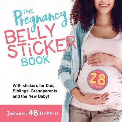 The Pregnancy Belly Sticker Book - by  Duopress Labs & Margie & Jimbo (Paperback)