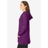 Woman Within Plus Size V-Neck Hoodie Sweatshirt - 4 of 4