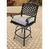 19" x 17" 2pk Outdoor Square Seat Pads - Jordan Manufacturing - 2 of 3