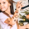 Wrapables Waterproof Temporary Tattoos, Birthday Party Favors and Supplies, Goodie Bag Fillers, 30 Sheets Christmas - 4 of 4