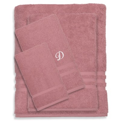 Linum Home Textiles 100% Turkish Cotton 4PC Denzi Towel Set