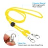 Unique Bargains Polyester Wear-resistant Lightweight ID Card Neck Lanyards with Hook - 4 of 4