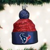 Old World Christmas Blown Glass Ornament for Christmas Tree, Houston Texans Beanie - 2 of 3