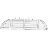 Gardener’s Supply Company Chicken Wire Cloche Garden Plot Plants Cover Protector | Sturdy Arch Metal Tunnel Cage Flowerbeds and Seedlings Garden - 4 of 4