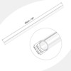 Unique Bargains Lamp Lantern Water Cooling System Acrylic Round Pipe Clear 18" - 2 of 4