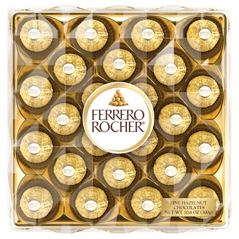Ferrero Rocher Fine Hazelnut Chocolates - 5.3oz/12ct