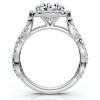 Pompeii3 Certified 2 1/2CT Diamond Engagement Ring 14k Gold or Platinum Lab Created - 2 of 4