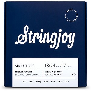 Stringjoy Signatures 7 String Nickel Wound Electric Guitar Strings - 1 of 1