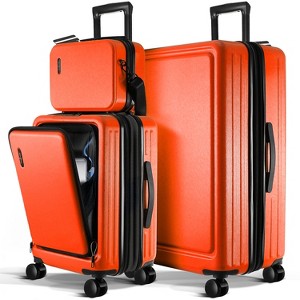 TravelArim Luggage Sets, Suitcase with Spinner Wheels, Durable Hard Shell Suitcase Set, Expandable Travel Suitcases - 1 of 4