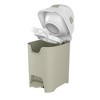 Foundations Mini Hands-Free Diaper Pail - Durable & Odorless Diaper Disposal, Holds up to 30 Newborn Diapers, Refill with Any Bags - 3 of 4
