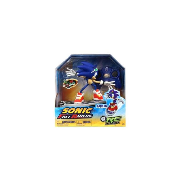 Sonic The Hedgehog Free Riders Sonic RC Skateboard Figure, 2 of 4