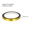 Unique Bargains Self-Adhesive Gap Sealing Metalized Tapes for Detailing Accent Wall 2 Pcs - 2 of 4