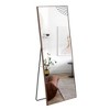 Sturdy Solid Wood Full-Length Mirror For Dressing Bedroom Porch Decor Retail Floor Stand or Wall Mount - 3 of 4