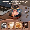 FAAYFIAN Coffee Mug Warmer for Desk with Auto Shutoff, 2 Temp Settings & 12H Timer, Touch-Control Cup Warmer for Coffee, Tea & Milk - 4 of 4
