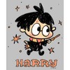 Women's Harry Potter Starry Cartoon Harry T-Shirt - 2 of 4