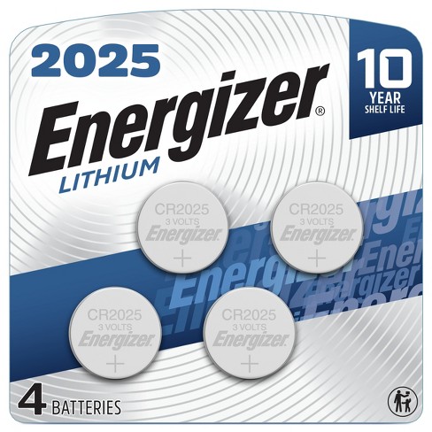 Energizer Lithium Cr2025 Coin Batteries (2-Pack) in the Coin & Button  Batteries department at