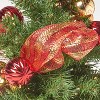 Christopher Knight Home Carmick 2 Foot Noble Fir Pre Lit LED Pre Decorated Artificial Christmas Tree, Green - 4 of 4