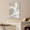 Art Remedy Silvered Spirals II Elegant Gold Abstract Framed - 2 of 4