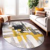 World Rug Gallery Contemporary Modern Abstract Area Rug - 2 of 4