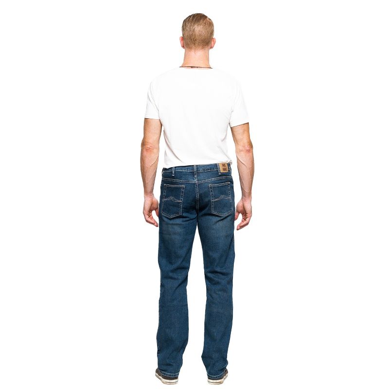 Full Blue Men's 5-Pocket Stretch Regular Fit Jean, 5 of 7