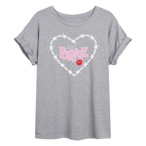 Women's - Bratz - Bratz Original Logo Oversized Graphic T-Shirt - 1 of 4