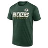 Nfl Green Bay Packers Men's Quick Turn Performance Short Sleeve T