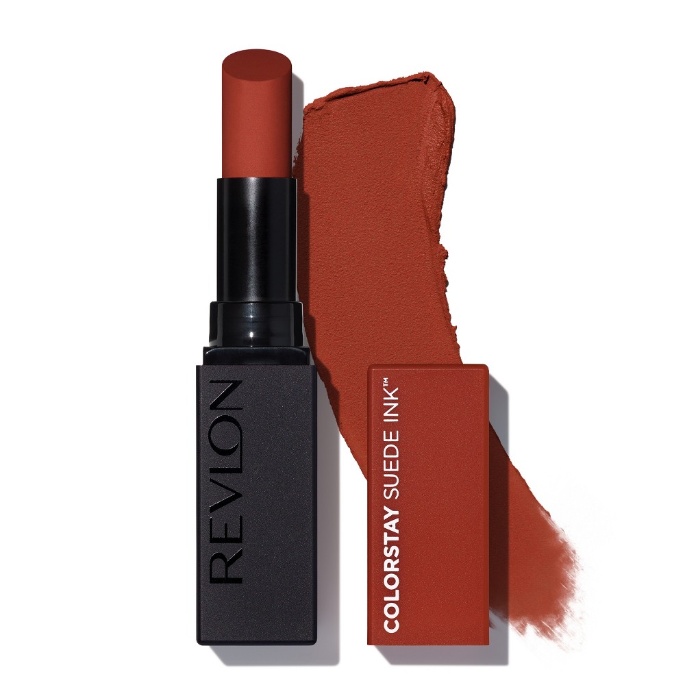 Photos - Lipstick & Lip Gloss Revlon ColorStay Suede Ink Lightweight with Vitamin E Matte Lipstick - 006 In The Money - 0.9oz 