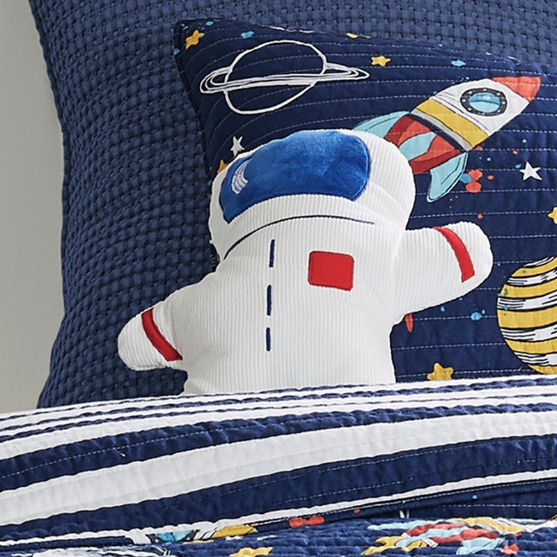 Galaxy Astronaut Shaped Pillow - Levtex Home, 2 of 4