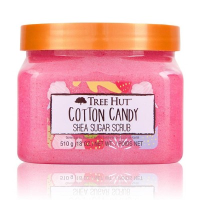 Tree Hut Cotton Candy Shea Sugar Body Scrub - 18oz