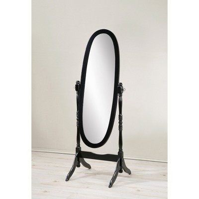 Runesay Traditional Wood Floor Cheval Mirror