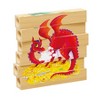 Quercetti® Mix-N-Match Wood Puzzle, Fantasy Animals - 3 of 4
