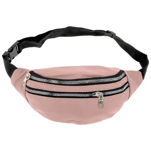 Unique Bargains Stylish Waterproof & Abrasion-Resistant Sports Waist Bag 1 Pc - 1 of 4
