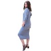 Women's Ribbed Skirt - Daniella Faye - 3 of 4