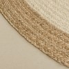 Maxax Oval Jute Rug, Natural Jute Area Rugs for Halloween Christmas Living Room Home Entryway Decor Rustic Farmhouse - 4 of 4