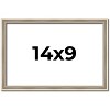 PosterPalooza | Photo Size Classic Modern Silver Frame - UV Acrylic, Foam Board Backing, Hanging Hardware - 2 of 4
