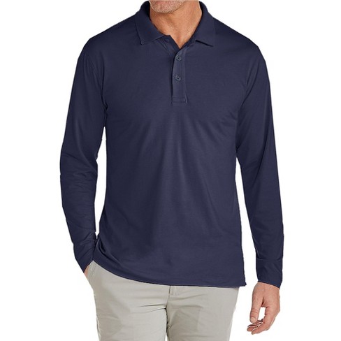 Long sleeve polo shirts target best sale