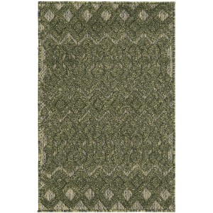 Unique Loom    Outdoor Trellis Textured Osage Area Rug - 1 of 4