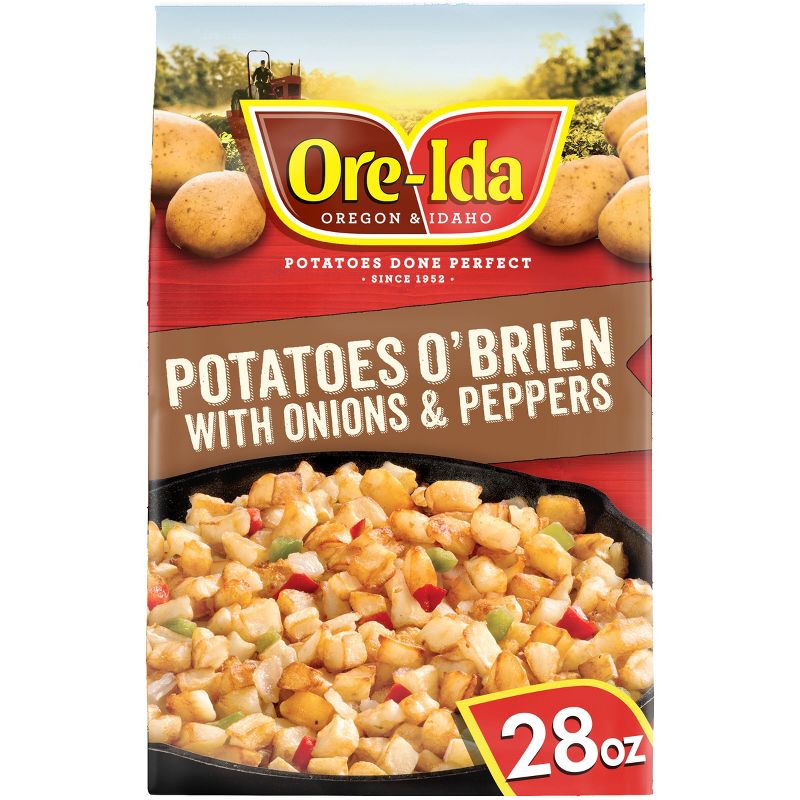 Ore-Ida Gluten Free Frozen Potatoes O&#39;Brien with Onions and Peppers - 28oz, 1 of 11