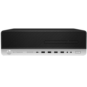 HP EliteDesk 805 G6-SFF Certified Pre-owned PC, AMD Ryzen 5 Pro 4650G 3.7GHz, 16GB, 256GB SSD, Win11P64, Internal WIFI, Manufacture Refurbished - 1 of 2