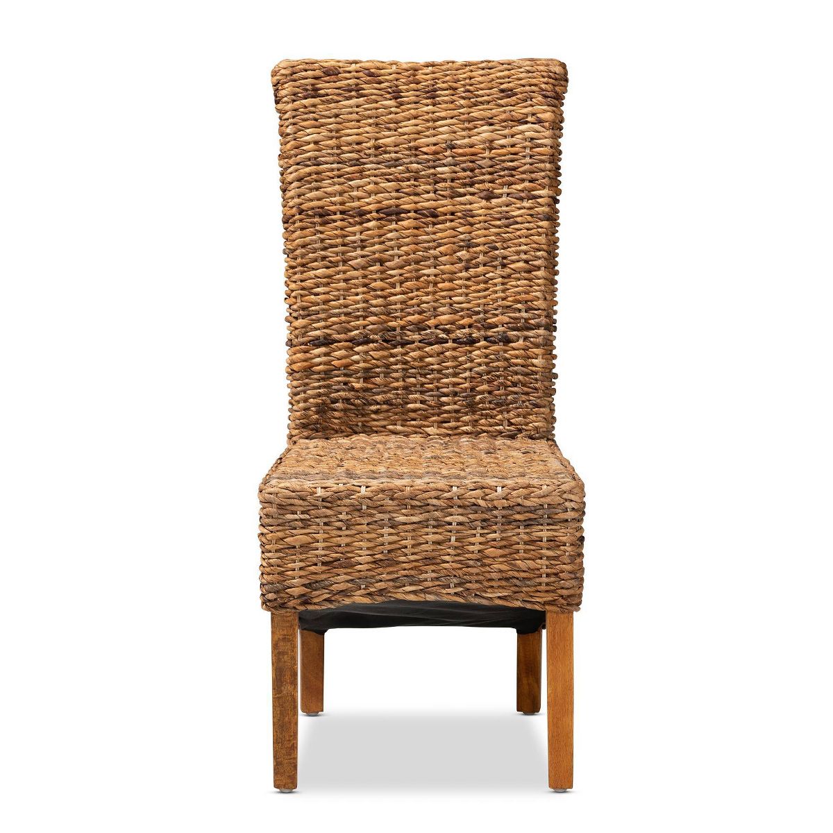 Trianna Abaca Wood Dining Chair Natural/Brown - bali & pari - thumbnail 2