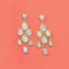 Ross-Simons Ethiopian Opal Chandelier Earrings in 14kt Yellow Gold - 3 of 4